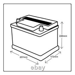 Hankook MV24 Leisure Battery Deep Cycle 12V 72Ah for Caravan, Boat & Motorhome