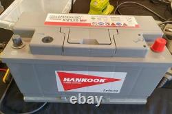 Hankook XV110 MF Deep Cycle 12V 110Ah Leisure Battery tested 100% Health