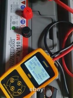 Hankook XV110 MF Deep Cycle 12V 110Ah Leisure Battery tested 100% Health