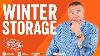 How To Prepare Your Motorhome Or Caravan For Winter Storage