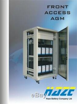 Huge 900AH bank of AGM deep cycle/telecom/leisure batteries 12v, 24v or 48v