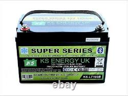 KS Energy KS-LT100B 100AH 12V Smart Lithium Leisure Battery