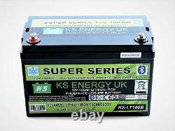 KS Energy KS-LT100B 100AH 12V Smart Lithium Leisure Battery