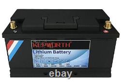 Kepworth LiFePO4 12V 100Ah Lithium Battery BMS Under Seat Leisure, Inc Charger