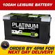 Lb6110l Platinum Leisure Plus Battery 12v 100ah