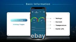 LEISURE BATTERY 12V 280Ah LiFePO4 LITHIUM MOTORHOME BATTERIES BLUETOOTH