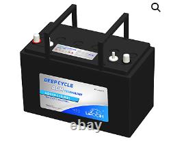LEOCH AGM Lead Carbon Deep Cycle Battery 12V 115AH. Leisure battery for camper