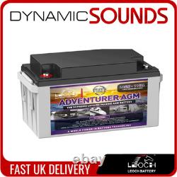 LEOCH LAGM-110LL 12V 110Ah Low Height AGM Deep Cycle Leisure Battery