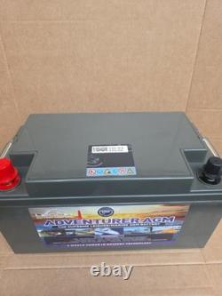 LEOCH LAGM-110LL 12V 110Ah Low Height AGM Deep Cycle Leisure Battery