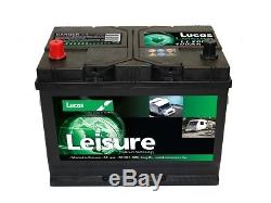 LL26MF 12v-100Ah Sealed Leisure Battery by Lucas 2 Year Warranty