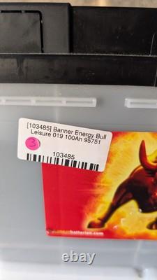 Leisure Battery 100ah 12v Banner 2025 New AGM Battery