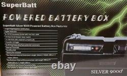 Leisure Battery 12V 100AH + Batter Box + 10A Charger Deep Cycle AGM Caravan Boat