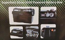 Leisure Battery 12V 100AH + Batter Box + 10A Charger Deep Cycle AGM Caravan Boat
