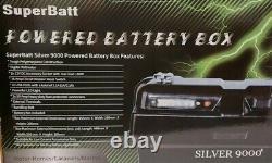 Leisure Battery 12V 110AH Deep Cycle AGM + Battery Box Caravan Boat Solar