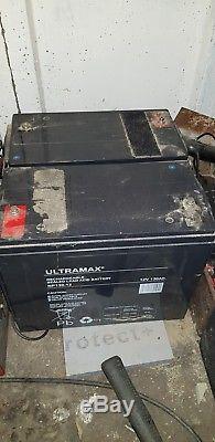 Leisure Battery 12V 130AH ULTRAMAX Battery Caravan Motorhome, car audio. AGM