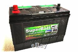 Leisure Battery 12V 135AH High Reserve Capacity & Cracking Dual Purpose LM135