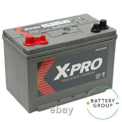 Leisure Battery 12V 95AH Heavy Duty X-PRO TR27 Life Cycles 500@50%DOD XV27MF