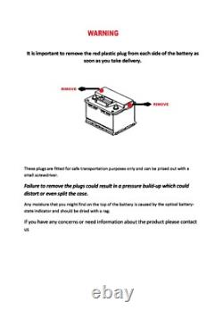 Leisure Battery 12V SFL N130AHC100 Volta 95Ah C20 FOR CARAVAN CAMPERVAN /R