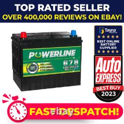 Leisure Battery 678 Powerline Caravan/Leisure/Marine Battery