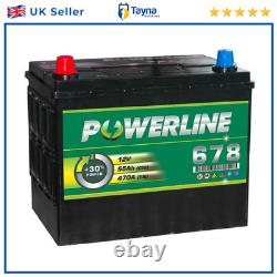 Leisure Battery 678 Powerline Caravan/Leisure/Marine Battery
