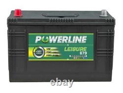 Leisure Battery 679 Powerline Caravan/Leisure/Marine Battery