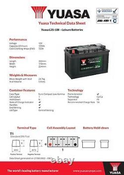 Leisure Battery Yuasa L35-100