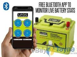 LiFOS 68 Lithium Leisure Battery Advanced Lightweight 68Ah