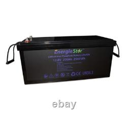 LiFePo4 200Ah Lithium Battery 12.8V Iron Phosphate 12V Leisure Solar Caravan