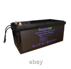 LiFePo4 200Ah Lithium Battery 12.8V Iron Phosphate 12V Leisure Solar Caravan