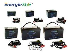 LiFePo4 Battery 12.8V Lithium-Ion Iron Phosphate 12V Leisure Solar Caravan
