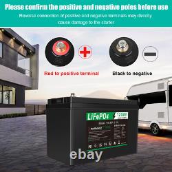 Lifepo4 Battery 12V 120Ah Lithium Leisure Battery Deep Cycle For RV Boat Marine