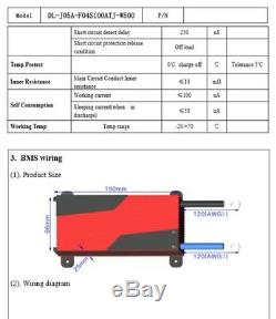 Lifepo4 Leisure battery 12v 120ah Solar Motorhome Yacht Canal caravan scooter