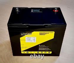 LiitoKala 12v 100Ah LiFePO4 Lithium Leisure Battery LongLife SolarPower OffGrid