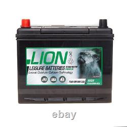 Lion 444776771 677 12V Leisure Battery 2 Year Guarantee 70AH 500CCA 1/1 Spare