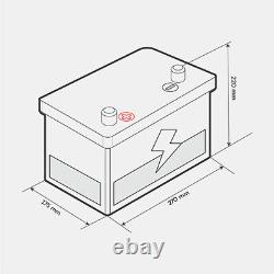 Lion 444776771 677 12V Leisure Battery 2 Year Guarantee 70AH 500CCA 1/1 Spare