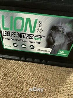 Lion Leisure Battery 12v Brand New 679 110ah EN 680 CCA