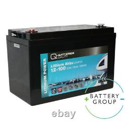 Lithium Leisure Battery 12.8V 100Ah 1280Wh LiFePO4 Victron Energy Replacement
