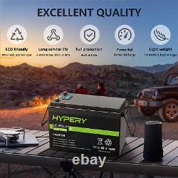 Lithium LiFePO4 Battery 12V 200Ah BMS Bluetooth Leisure RV Camper Boat Off Grid