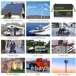 Lithium LiFePO4 Battery 12V 200Ah BMS Bluetooth Leisure RV Camper Boat Off Grid