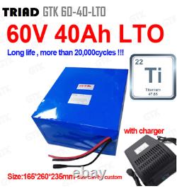 Lithium Titanate Titanium Oxide Battery for Off-Grid Leisure and Backup Power