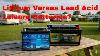 Lithium Verses Lead Acid Leisure Batteries