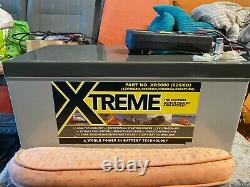 Little Use 12V 260 AH Xtreme AGM Deep Cycle Leisure Battery Motorhome Race Van