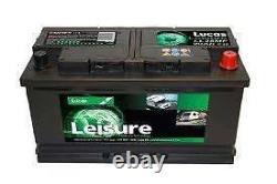 Low Height Leisure Battery 12V 90AH LUCAS LL25MF Caravan Motorhome Marine Boat