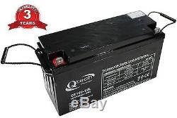 MARINE Leisure BATTERY Deep CYCLE 150ah 12v 15 year life BOAT Yacht Motorboat