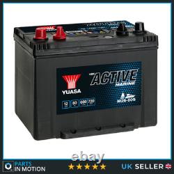 Marine Leisure Battery M26-80S Yuasa Genuine Top Quality Guaranteed New