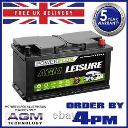 Motorhome Leisure Battery AGM LP120 120ah (110ah 95ah 90ah)