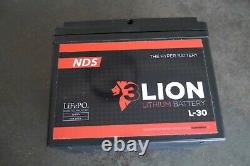 NDS Lion L30 LiFePo4 30Ah Lithium Battery Heavy Duty Long Life Leisure