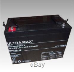 New Boxed Ultramax Np100-12 12v 100ah Leisure Battery Caravan Motorhome Boat