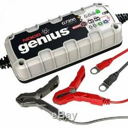 NOCO G7200 UK 12V / 24V 7.2A Leisure Battery Charger for Deep Cycle Batteries