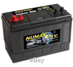 NUMAX CXV35MF Sealed Leisure Battery 12V 120Ah 1100MCA 500 Cycles XV35MF